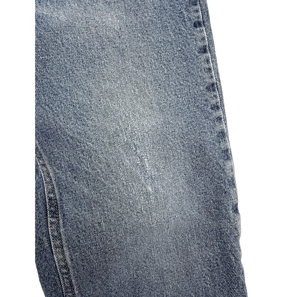 Wrangler Jeans Mens 32x30‎ Slim Tapered Distressed Medium Wash Denim - Picture 6 of 11